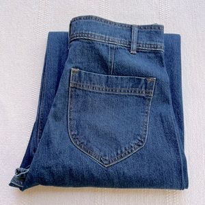 Reformation Blue Flare & Wide Leg Jeans